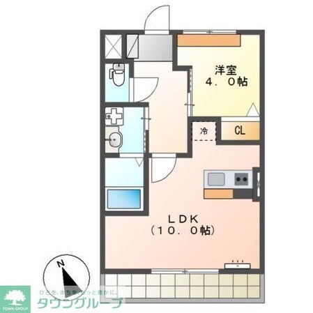 エスポワール幕張の物件間取画像